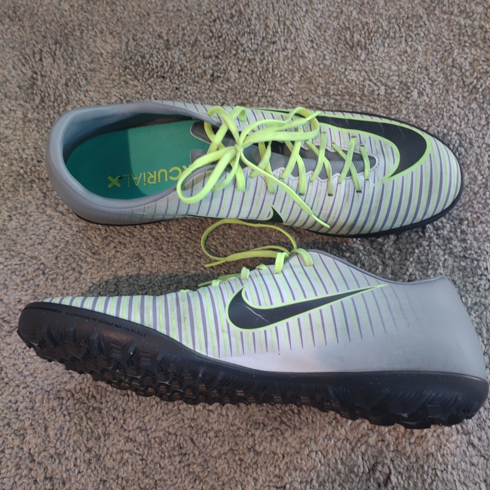 Nike Mercurial X Turf Soccer Shoes Mens Size 12 - Picture 2 of 8